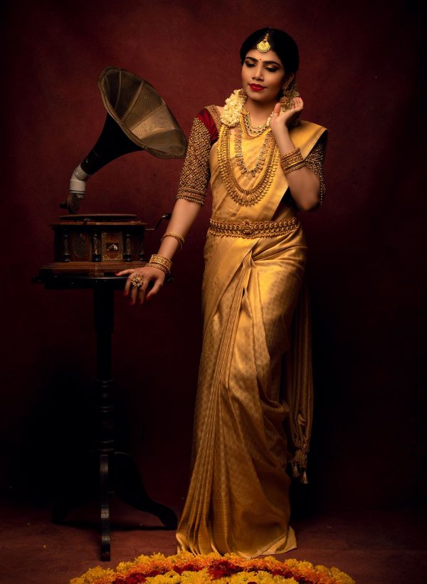 Antique Gold Kanjivaram