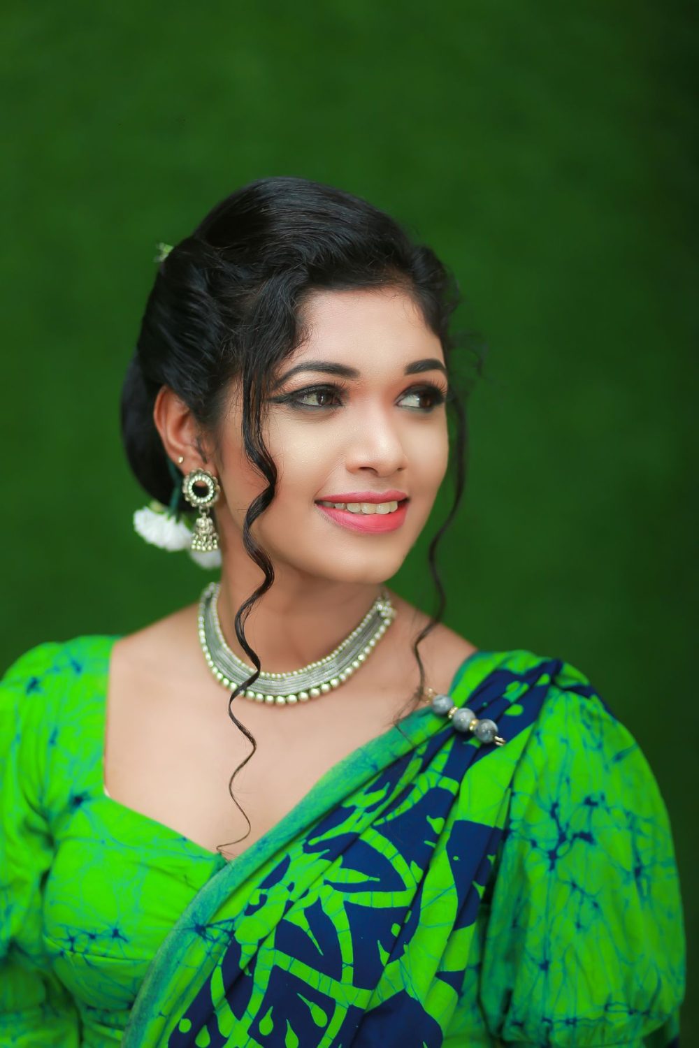 Mehendi Silk Gown