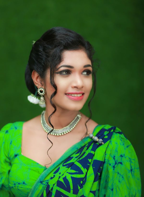 Mehendi Silk Gown