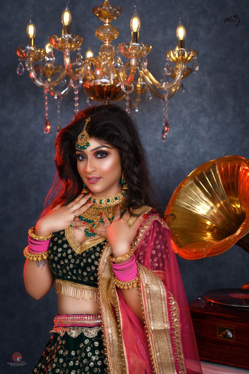 Temple Necklace Set